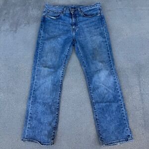 Levi's Premium 514 Straight Fit Mens Jeans‎ Blue WaterLess 34x30